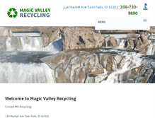 Tablet Screenshot of mvrecycling.net